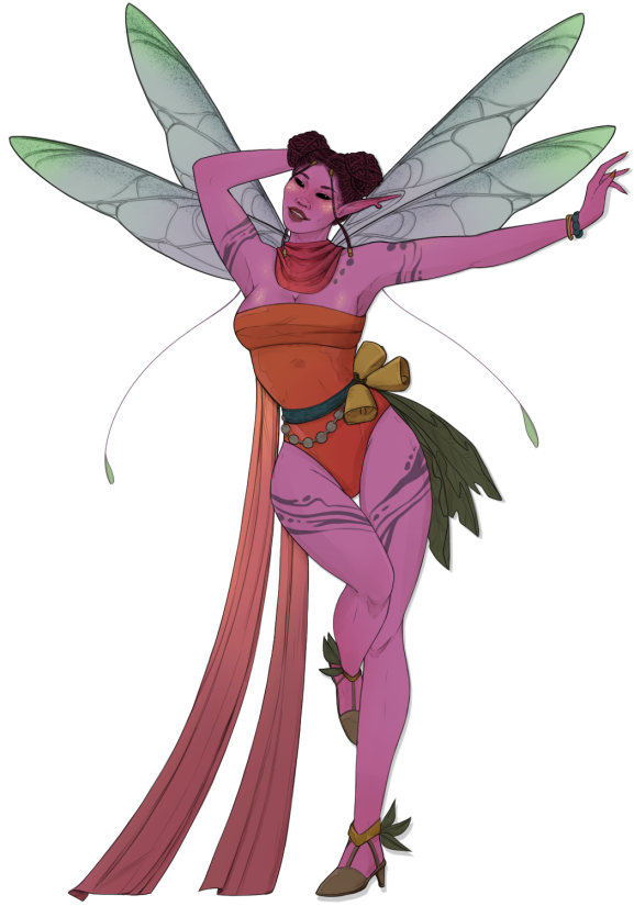 Fairyll (Floating on magical winds)