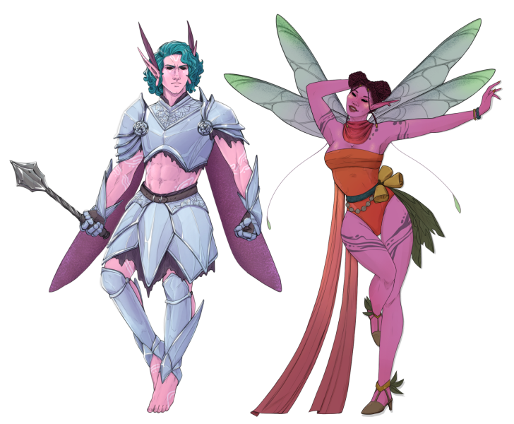 Fairyll (Floating on magical winds)