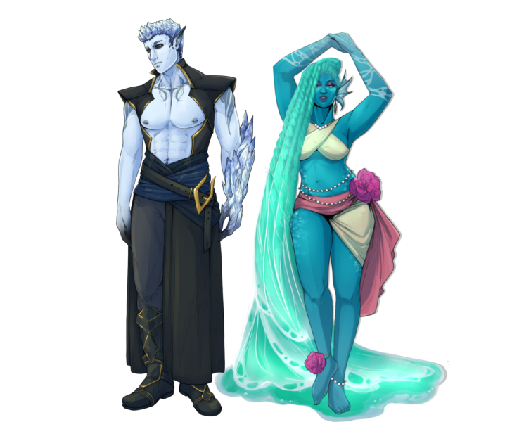 Azuryll (Shining like water and ice)